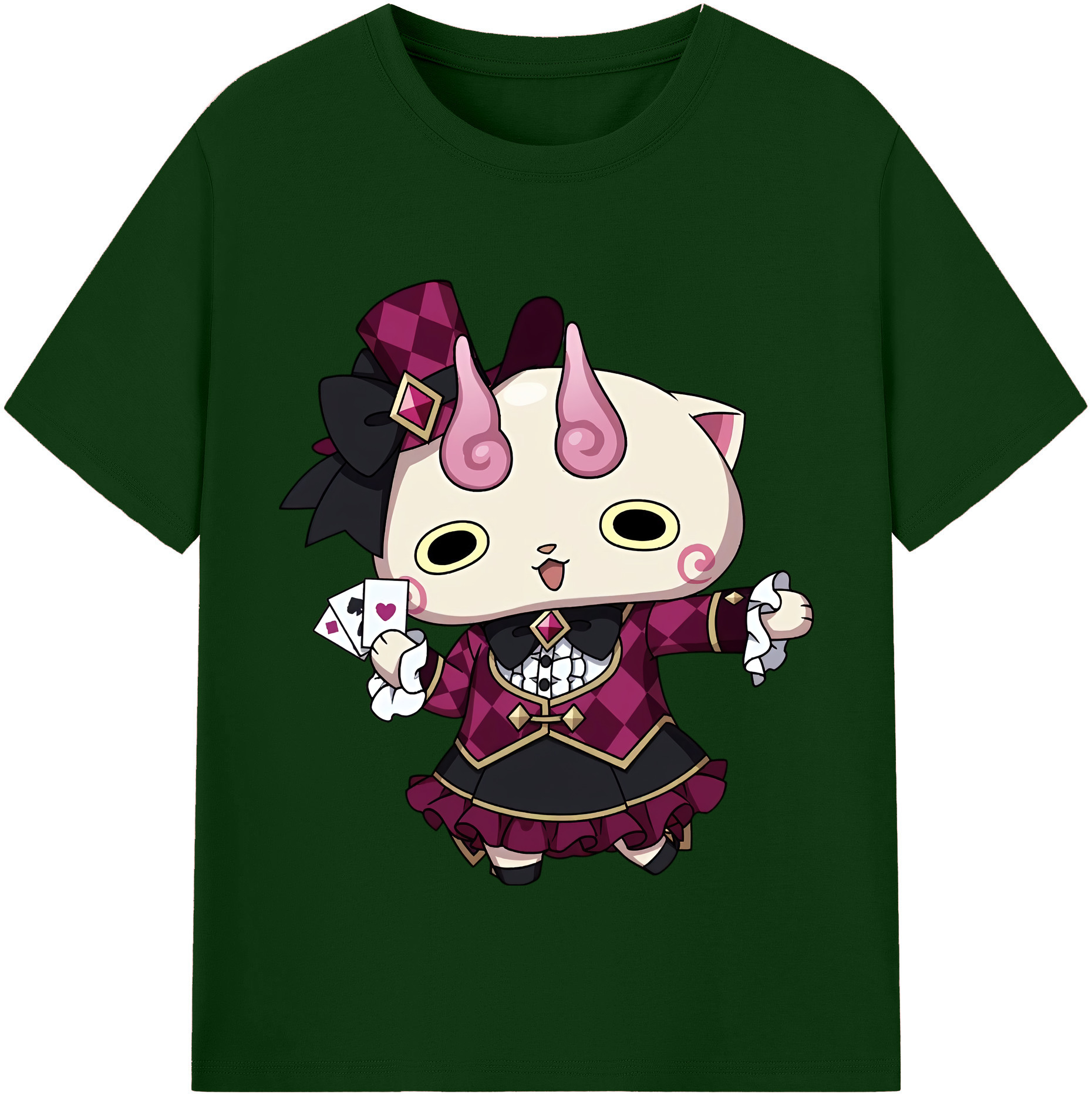 （画像用） 妖怪ウォッチ Yo-kai Watch 綿100％半袖Tシャツ（フロントプリント）